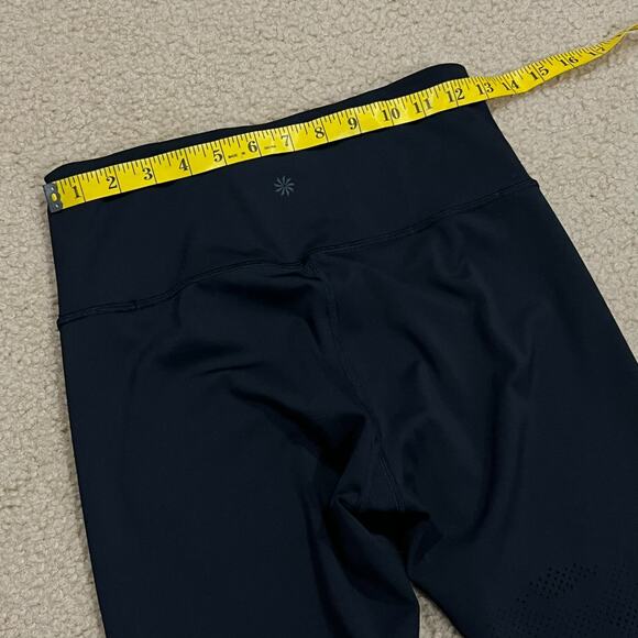 Athleta Persistence Laser Cut 7/8 Tight Leggings Black Size Small - Picture 7 of 9